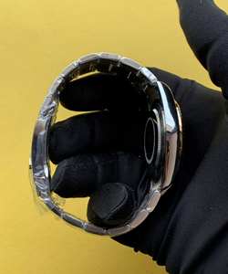 Reloj de Lujo BOJ Plain R.O.L.E.X.04 de 41 mm, Dos Tonos, Bisel Estriado, Esfera Verde, Acero Inoxidable, Movimiento Automático, Moissanita - Product Image 4