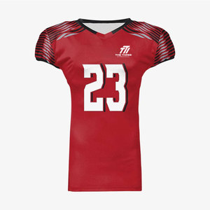 Camiseta de Fútbol Americano Deportiva Profesional Personalizada, Ecológica, Transpirable, de Secado Rápido, 100% - Product Image 1