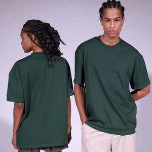 Camiseta de hombre con hombros caídos, corte holgado, estampado gráfico, manga corta, informal, de algodón, estilo urbano, top oversize para hombre - Product Image 1