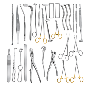 Juego de Instrumentos para Toracotomía Abierta, 39 Piezas, Acero Inoxidable, Instrumentos Quirúrgicos Manuales para Cirugía Torácica y de Tórax - Product Image 4