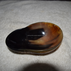 Meilleures ventes : Plat à épices jetable en bois naturel avec cuillère en bois d'ox et bol en bois de buffle pour servir des fruits et des salades lors de fêtes, en provenance d'Inde - Product Image 5