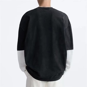 เสื้อยืดแขนสั้นผู้ชายรุ่นใหม่ล่าสุด คุณภาพสูง ผ้าฝ้าย 100% เนื้อหนา คอกลม ทรงโอเวอร์ไซส์ แห้งเร็ว พิมพ์ลายดิจิตอล - Product Image 6