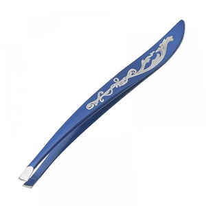Ensemble de pinces à épiler inclinées en acier inoxydable pour la mise en forme des sourcils - Product Image 5