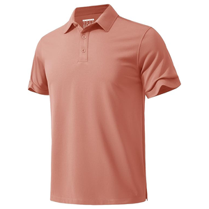 Polo de Cuello Redondo Blanco de Primera Calidad, Unisex, para Bordar con Logotipo Personalizado, Camisetas para Hombre - Product Image 3