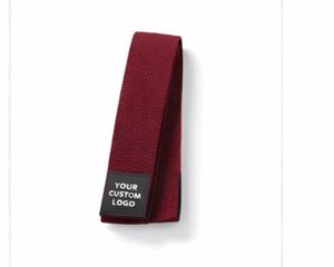 เข็มขัดบราซิลเลียนยิวยิตสูแบบสั่งทำสำหรับผู้ชายและผู้หญิง คุณภาพสูง สำหรับการฝึกซ้อมและการแข่งขัน - Product Image 1