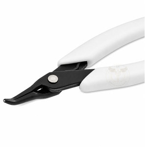 Alicates de Punta Angulada Xuron 450BN, Acero Inoxidable, Mango Blanco, Precisión Fina, para Joyería, Electrónica, Fábrica OEM, CE ISO - Product Image 5