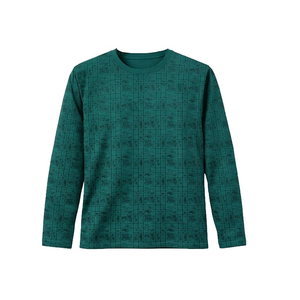 เสื้อยืดแขนยาวคอลเลคชั่นใหม่ ผ้าฝ้าย 100% สวมใส่สบาย เสื้อยืดผู้หญิงคอกลมทรงเข้ารูปลำลอง เสื้อยืดผู้ชายพิมพ์ลายออกแบบเองได้ - Product Image 6