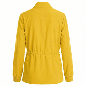 Professional Healthcare <b>Scrub</b> Jacket Elastic Waist Utility Chest Pocket Wholesale Custom Made Clinical Uniforms <b>Scrub</b> Jackets - Product Image 3