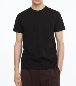 Camisetas de Hombre de Algodón Grueso Estilo Urbano, Camisetas con Estampado Gráfico de Alta Calidad, Camiseta Marrón con Lavado Ácido para Hombre - Product Image 1