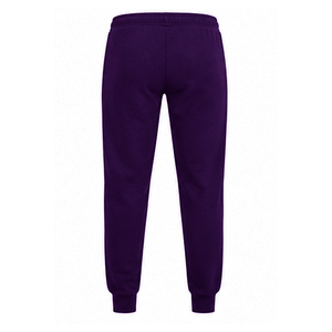 Purple Solid Color Drawstring Mid Waist Tracksuit <b>Jogger</b> with Adjustable Sports <b>Slim</b> <b>Fit</b> <b>Jogger</b> Pants for Gym Tracksuit Bottoms - Product Image 2