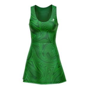 Jupe de tennis pour femmes, vêtements de sport haut de gamme, tissu jersey extensible à séchage rapide pour l'entraînement sur le terrain, la compétition, motif et couleur personnalisés - Product Image 4