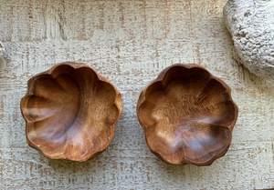 Tazón Grande de Madera de Acacia para Servir con Borde Floral, Versátil, de Madera Natural, Perfecto para Servir Frutas o Bocadillos, Nueva Oferta - Product Image 6