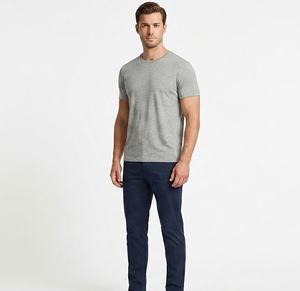 T-shirt Homme Oversize à Épaules Tombantes de Haute Qualité, en Coton Lourd 100% Coton, Style Streetwear Décontracté, avec Motif Personnalisé - Product Image 2