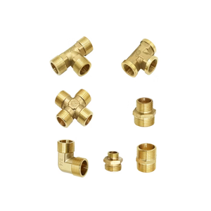 Raccord en T en laiton de haute qualité pour la connexion de tuyaux, la plomberie, les systèmes d'eau et industriels - Product Image 2
