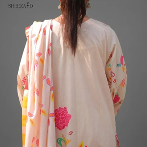 Ensemble de 3 pièces pour femmes, shalwar kameez dupatta, vêtements de fête, shalwar kameez brodé pour femmes, ensemble de 3 pièces - Product Image 4