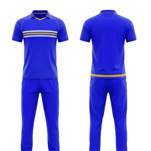 <b>Cricket</b> Uniform Set Unlimited Sublimation Design Options Printed 100% Polyester | Men Women Adults <b>Cricket</b> Wears Polo Shirt - Product Image 4
