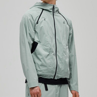 Veste d'hiver légère pour homme avec logo personnalisé, en Cordura du Vietnam, imperméable, pour sports de plein air, vêtements de mode en coton