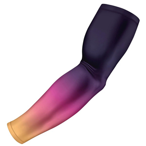 Mangas de compresión elásticas y suaves para juegos, deportivas, para jóvenes y adultos, de la mejor calidad, blancas, unisex, estampadas, tallas personalizadas - Product Image 2