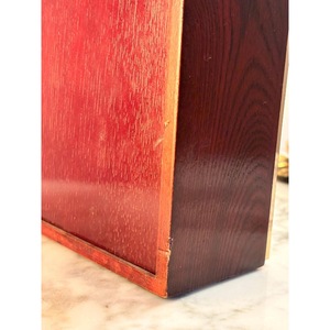 Reloj de Escritorio Citizen de Madera con Movimiento de Cuarzo, Números Romanos, Diseño Tradicional, Funciona con Batería, Visualización de Agujas - Product Image 6