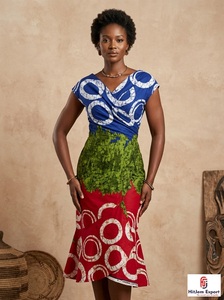 Kenya Custom Dobby African Wax Print Holland Loincloth Fabric Stain Resistant Traditional Wear Boys - Product Image 3