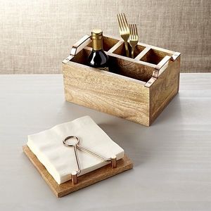 Handmade <b>Wooden</b> <b>Spice</b> & Seasoning Holder <b>Wooden</b> <b>Spice</b> Organizer Rectangular Double Tier Handmade Standing Kitchen Storage - Product Image 2