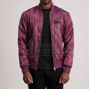 Chaqueta de satén para hombre, la más vendida, con cierre de cremallera para uso diario duradero, en oferta online. - Product Image 3