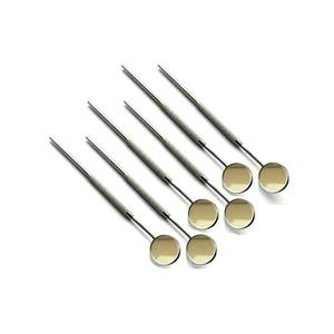 High Quality Dental <b>Magnifying</b> Stainless Steel <b>Mirror</b> No.5 Set of 6 Mouth Inspection Tools CE Certified By Grip Surgical - Product Image 1