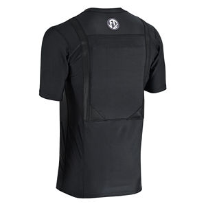 Camiseta de Protección Corporal Oculta con Ajuste Cómodo, 85 Por Ciento Poliéster, 15 Por Ciento Elastano, Tejido que Absorbe la Humedad - Product Image 1