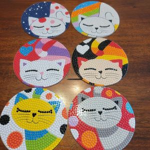 Beautiful Handmade Embroidery Customized Shape Seed Beads <b>Table</b> <b>Protectors</b> with Floral Embroidery and Beaded Detailing - Product Image 2