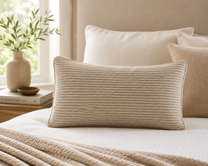 Premium Silk Yarn Dyed <b>Cushion</b> <b>Cover</b> | Elegant Woven Plaid Throw Pillow <b>Cover</b> for Living Room & Bedroom - Product Image 5