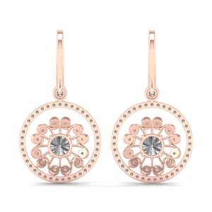 REYES Pendientes Largos Colgantes de Moissanita VVS de Alta Calidad, Plata de Ley 925 Personalizada, Joyería Fina para Bodas y Fiestas - Product Image 4