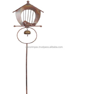 Yellow House Look <b>Plant</b> Stick <b>Metal</b> Garden <b>Stake</b> In Elegant Finished With Durable Quality <b>Metal</b> Stick In Wholesale - Product Image 4