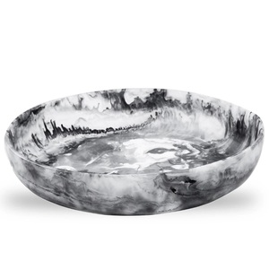 Tazón de Resina para Ensalada, Diseño Nuevo, Hecho a Mano, Ecológico, Estilo Americano, para Servir en Mesa de Cocina, para Fiestas, Hogar, Jardín, Vajilla - Product Image 4