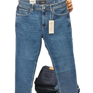 กางเกงยีนส์เอวสูงสไตล์วินเทจทรงตรงใส่สบายเดนิมซักได้ไซส์ใหญ่พิเศษสำหรับงานปาร์ตี้อย่างเป็นทางการในฤดูหนาว - Product Image 3