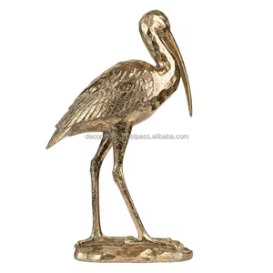 Handcrafted Modern Design Pelican Animal <b>Bird</b> Statue Gold Plated Aluminum Home <b>Decor</b> Sculpture by <b>Decor</b> impex - Product Image 3
