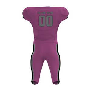 Maillot de football américain personnalisé avec logo, nouveau design, impression par sublimation, manches courtes, respirant, grandes tailles - Option OEM - Product Image 4