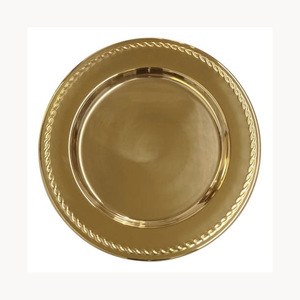 Nouvelle Arrivée Assiette de Présentation Métallique Élégante Décorative pour Mariage et Dîner, Sous-Assiette Personnalisée de Qualité Supérieure, Nouveau Design - Product Image 3