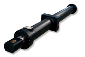 Vérin hydraulique robuste pour presses et ballesuses, sur mesure, haute pression, double action, pour la compactation de déchets métalliques - Product Image 3