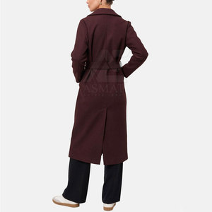 Manteau long épais pour femme, vêtement d'extérieur chaud d'hiver, élégant et tendance, vente en gros, fournisseur d'usine, décontracté pour femme - Product Image 2