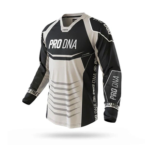 Maillot de paintball personnalisé à manches longues, imprimé par sublimation, 100% polyester, maille respirante, uniforme d'équipe unisexe, vêtements de sport - Product Image 1
