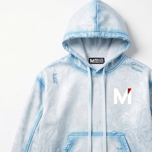Sudadera con Capucha Profesional Personalizada con Estampado Gráfico, 100% Algodón, Sudadera de Invierno para Hombre, Sudadera de Forro Polar, Venta al por Mayor - Product Image 2