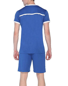 Conjunto de verano estampado de 2 piezas para hombre, conjunto de camiseta y pantalones cortos de algodón. - Product Image 5