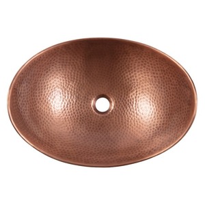Améliorez votre maison avec un évier à cuve unique en cuivre pur, fabriqué à la main, au design moderne et à la construction durable. - Product Image 2