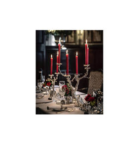 Candélabre en aluminium de conception traditionnelle pour la décoration élégante de salle à manger d'éclairage d'événement et la mise en scène de pièce maîtresse - Product Image 6