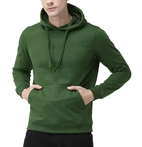 Sudadera con Capucha para Hombre 2025 OEM, 100% Algodón, Hecha a Medida, Estilo Único, Transpirable y Cómoda para Otoño e Invierno - Product Image 2
