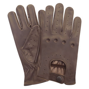 Gants de moto unisexes en cuir uni respirants et thermiques, toutes saisons, pour toutes les couleurs, meilleure adhérence, usage quotidien, collection 2026, vente chaude - Product Image 3