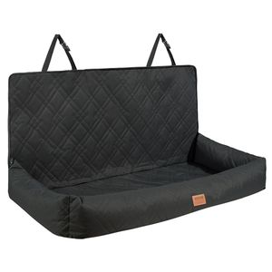 Siège auto imperméable pour chien avec rembourrage en coton PP, laisse de sécurité à clipser, lit de voiture pour animaux de compagnie - Product Image 1