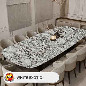 Great Polished White Exotic Granite Big Slab for Kitchen & Bathroom Villa & Hospital Wall Decoration Bulk Export India - Product Image 6