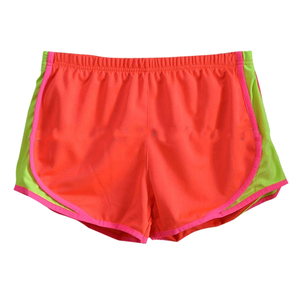 Shorts pour femmes à taille haute 100% coton avec logo personnalisé, respirants pour l'été, pour le fitness, la course à pied, avec cordon de serrage, pour le basketball et les sports - Product Image 6