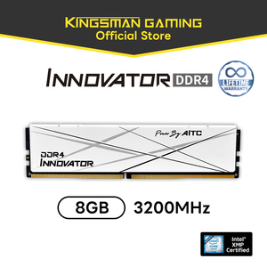 Mémoire vive blanche DDR4 UDIMM 8 Go 3200 MHz pour PC de bureau de jeu - Product Image 2